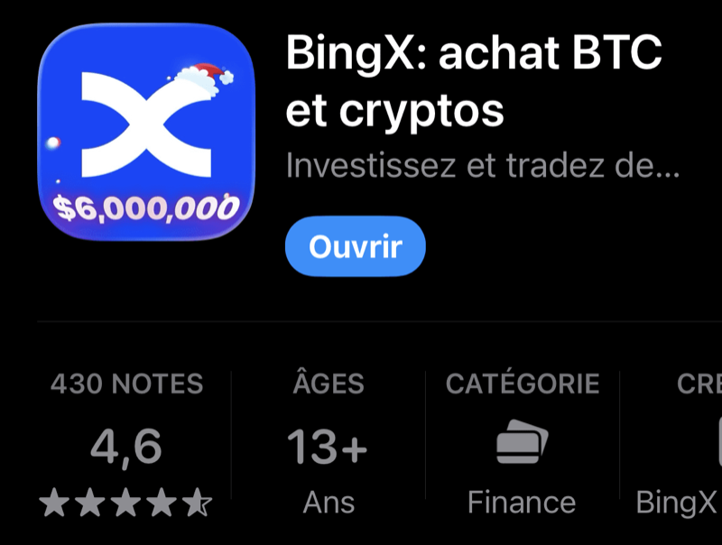 BingX App Store Rating: User reviews and mobile application evaluation